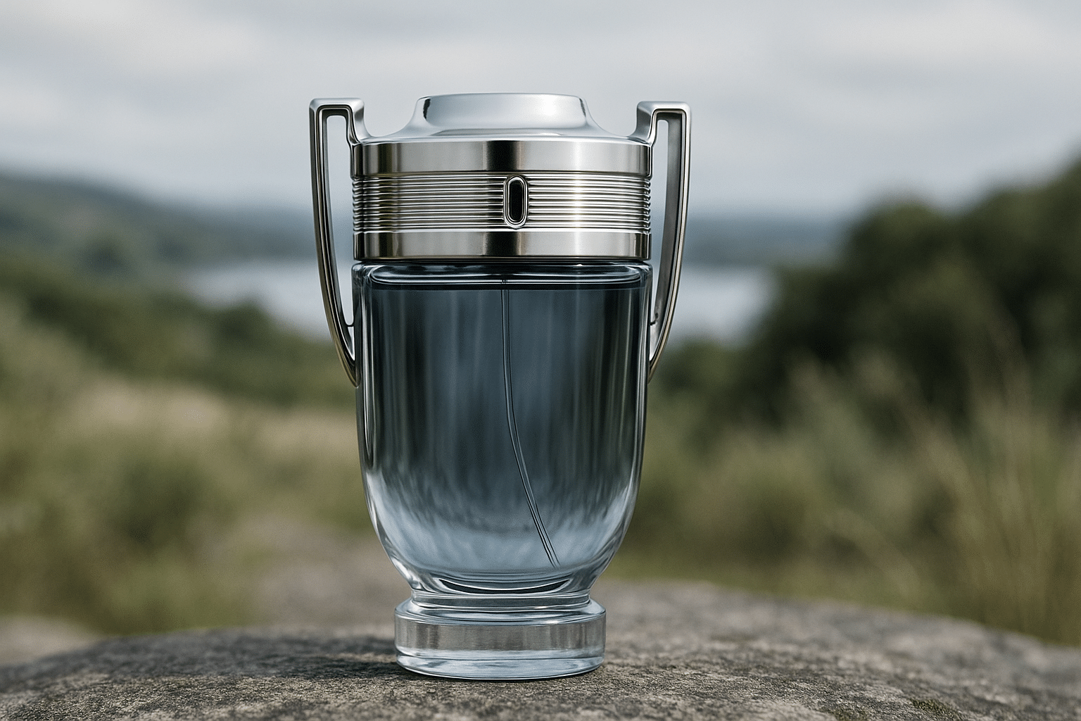 bouteille de parfum qui ressemble à invictus